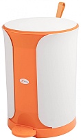 Контейнер для мусора Sтилъ с педалью 7 л оранжевый 7 оранжевый в Актобе