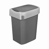 Контейнер для мусора Smart Bin 10 л (серый) 10 серый в Актобе