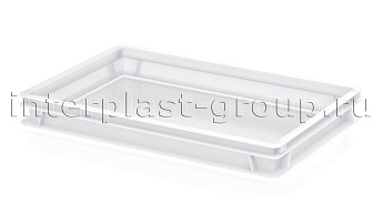 Ящик для полуфабрикатов сплошной белый в Актобе